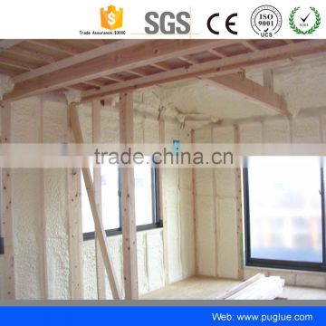 China Two Component Polyol MDI PU Rigid Foam Polyurethane Spray Foam for Insulation