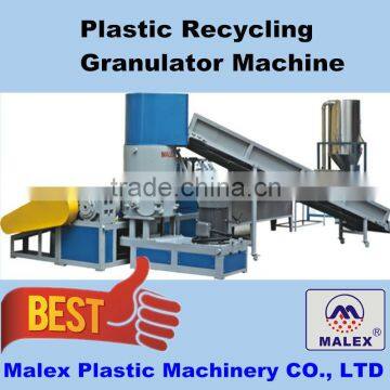 hot sale plastic granulate recycle machine from Malex made in China