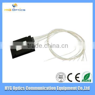 Manufacture Supply Mini tube 1* 8 SC UPC Fiber Optic splitter