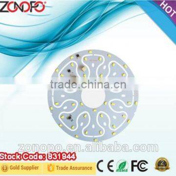 24w round long life ceiling light less flicker ac motor ac engine led pcb integrated ic driverless ceilling light module