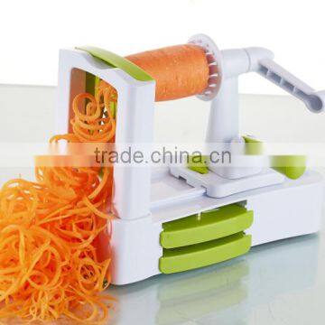 high quality hot selling food safe 3 in 1 spiral slicer