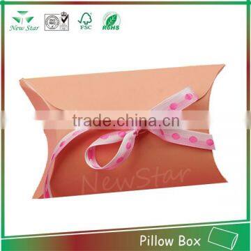 competitive price art paper pillow box