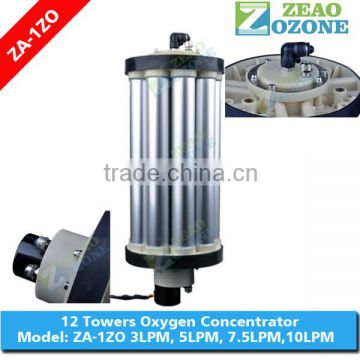 Air separation PSA 12 towers zeolite 10lpm oxygen concentrator parts