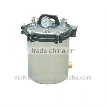18/24L Fully Stainless Steel Portable Pressure Steam Sterilizer (Electric or LPG heated)