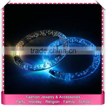 Glow in the dark silicone bracelet, glow silicone led bracelet