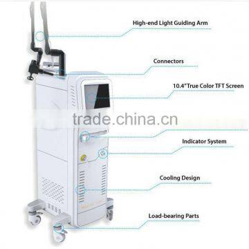 Warts Removal High Quality Fractional Co2 Laser Scar Removal Machine / Medical Laser Zj-280 Carboxytherapy