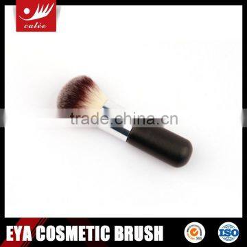Eya Single Wooden Handle Powder Brush With Synthetic Hair photo-2