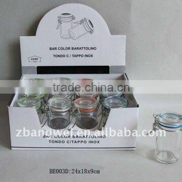 Glass Jar Set With Display Box