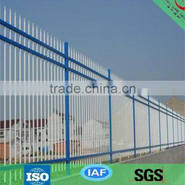 2015 hot sale good quality wrought iron fence,zinc steel fence