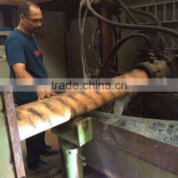 Horizontal Continuous Casting Induction Metal Melting Electrical Furnace for Bronze Brass Copper photo-3