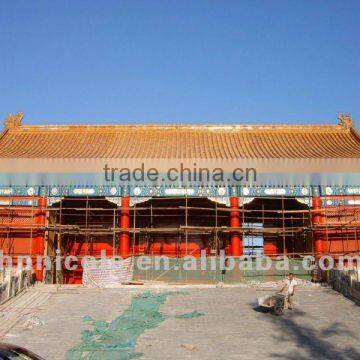 shingle roof materials for chinese classical style building