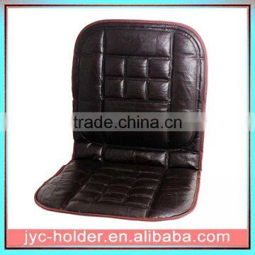 Orthopaedic Leather Car Front Seat Pair Covers Protect Back Support Cushion