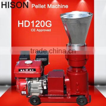 LOW price flat die diesel wood pellet machine for sell