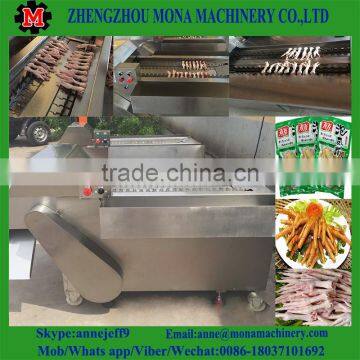 High Capacity 400-450kg/h Chicken Feet Processing Equipment,chicken Paw Cutting Machine,chicken Claw Cutting Machine