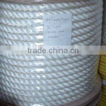 twisted pp rope diameter 3mm-40mm polypropylene rope