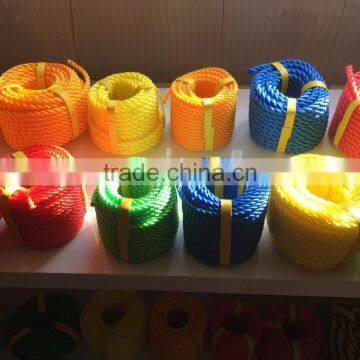 High quality virgin material twisted PE rope