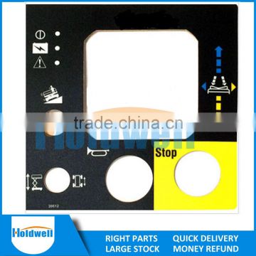 HOLDWELL High Quality Genie Platform Control Box Decal 39612