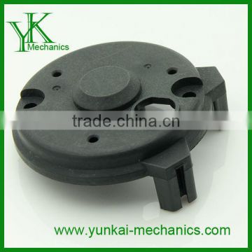 High precision injection molding black plastic parts custom injection plastic parts