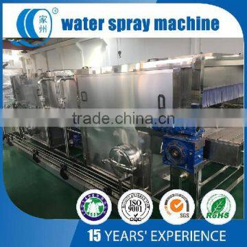 Water Spray Bottle Warming Machine For Carbonated Drinks Production Plant