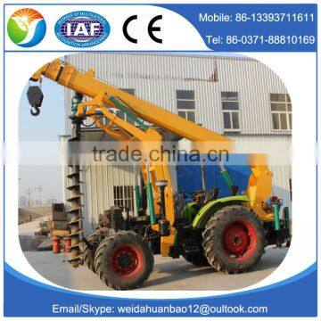 poling machine pole digging machines