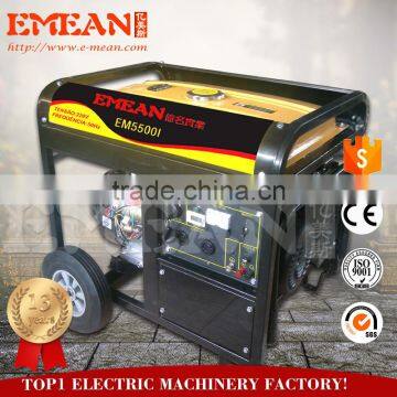 Ethanol electric generator, gasoline generator 5000dx for home use