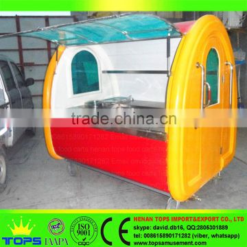 Sale Fast Food Truck Electric 3 Wheel Solar Street Tricycle