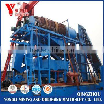 Low price bucket chain gold mining dredger in China