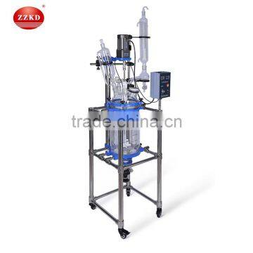 KD Explosion-proof Continuous Stirred Tank Glass Reactor photo-2