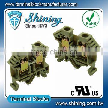 TF-10 Euro Type 600V 53A Screw Clamp 10mm Din Wire Connector photo-4