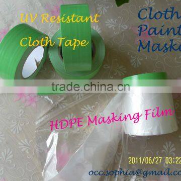 Cloth Taped Paint Masking Plastic photo-4