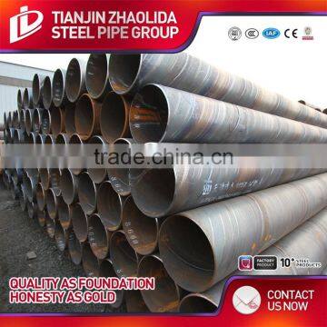 24" API 5L spiral welded steel pipe SSAW of price