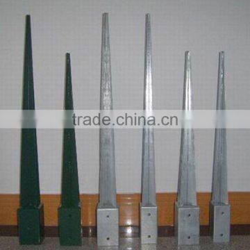 galvanized pole anchor
