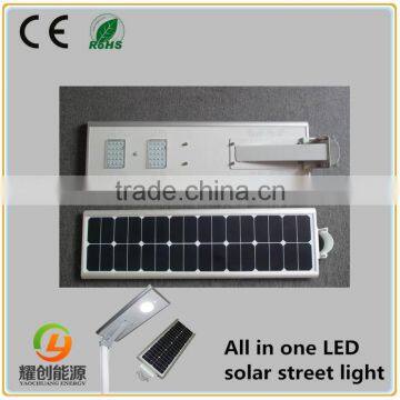 5 Years Warranty All in One Integrated Solar Led Street Light With Lithium Battery photo-4