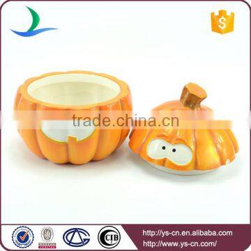Top Grade Cookie Canister for Kids, Gaint Cute Pumpkin Shape photo-4