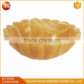 Unique Granite Green Stone Wash Vessel Sink photo-6