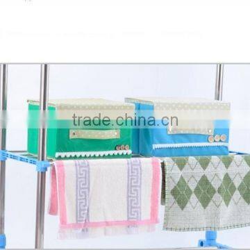 Clothes Rack Clothes Drying Rack With Shelves photo-3