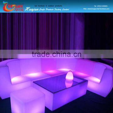 Hot Sale Led Bar Sofa Can Sit 2-3 People& Plastic Sofa With Chairs photo-6