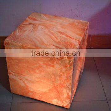 Manufacturer 40CM Cube FRP/GFRP (Fiber Reinforced Plastics) Chair With Remote Control 16 Mix Changeable Colors