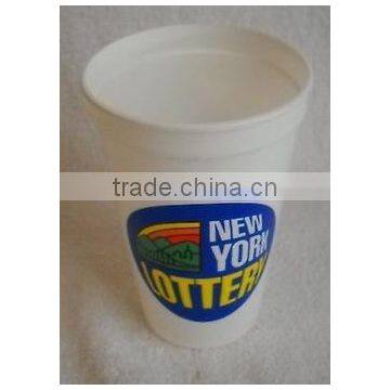 Custom IML Plastic Double Wall Coffee Mug Cup photo-2