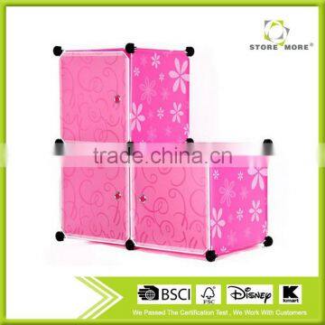 PP Combination Storage Shelf ,DIY Children's Toy Chest Storage Cabinets photo-2