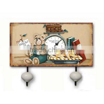 Metal Decorative Wall Hook Metal Decal Wall Hanger