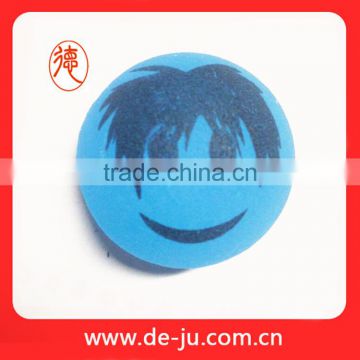 Boy Face Printing Bouncy Glow Small Hard Rubber Balls