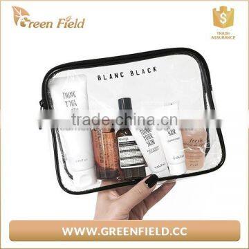 wholesale cheap transparent clear travel pvc cosmetic Bag