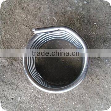 China Welded Sprial Stainless Steel Cooling Coil Tube