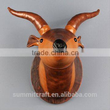 Cartoon Fabric Animal Head Kids Living Room Wall Decor photo-2