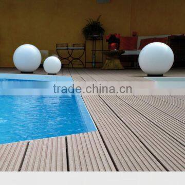 Hot Selling Wpc Board! Synthetic Waterproof WPC Plank Flooring For Outdoor,black photo-5