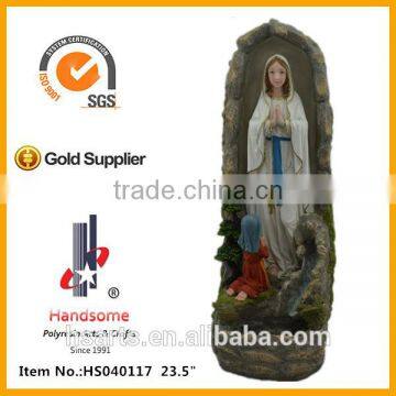 12 Inch New Design Holy Family Resin Small Decorative Indoor Water Fountain photo-5