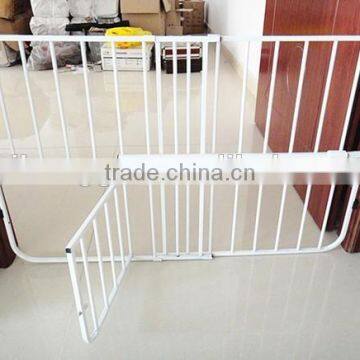 Hot Selling Expandable Metal Fence Pet Gate With Doors photo-4