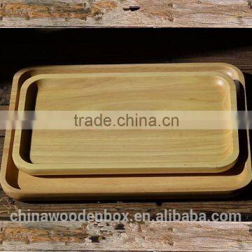 2016 new creative design tea wood Serving Trays