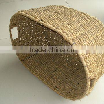 Folding Seagrass Storage Baskets photo-5